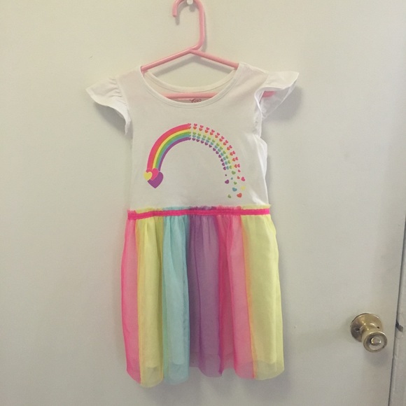 rainbow dress 5t